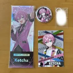 AMPTAKxCOLORS けちゃ 缶バッジ カード セット - メルカリ