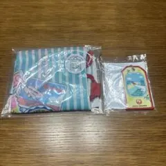 JAL オリジナル巾着ナップサック＆タグセット