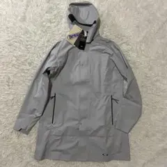 【新品未使用】オークリー ナイロンコート　シェルコート 2XL　XO　グレー