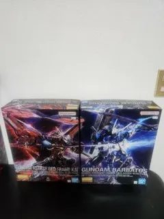 海外限定 MGバルバトス&アストレイレッドフレーム改 クロス