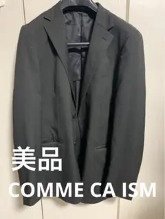 美品‼️COMME CA ISMピンストライプストレッチ レギュラーモデル 上下