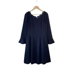 【PROPORTION BODY DRESSING】フレアダブルクロスワンピース