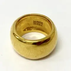 E187 HERNAN HERDEZ リング ゴールド エルナンエルデス 真鍮