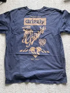 Carhartt K87 ネイビー Tシャツ グリズリー