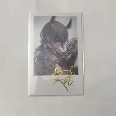 にじさんじ 小柳ロウ デビューチェキ