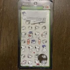 シール　ボンボンドロップシール　スヌーピー　立体　ぷくぷく　ウォーター