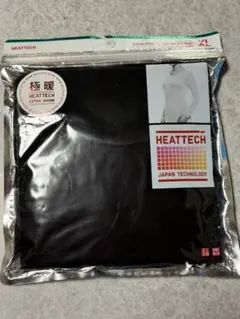 ユニクロ　極暖エクストラウォーム クルーネックT （長袖）XL ブラック