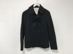本物タケオキクチtkTAKEOKIKUCHIウールPピーコートジャケット黒Mのサムネイル