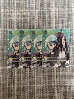 ユニオンアリーナ　SAO シノン　Rパラレル4枚セット ユニオンアリーナ シノン 4枚セット プロモ SAO - メルカリ