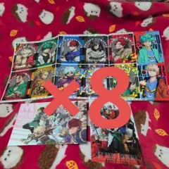 最強ジャンプ　1月号　付録まとめ　4種類　8セット　ヒロアカ