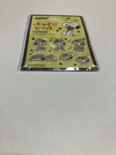 スヌーピー　AOKI限定ステッカー　スヌーピーシールのサムネイル