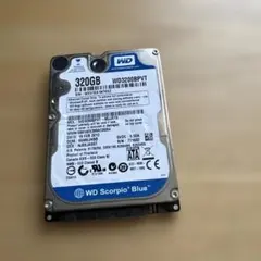 WD Scorpio Blue 320GB 内蔵ハードディスクドライブ - メルカリ