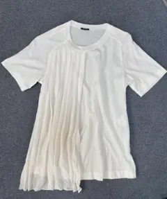 JIL SANDER NAVY プリーツ Tシャツのサムネイル