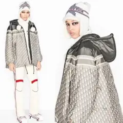 dior リバーシブル クロップド　パファージャケット　ディオール　ダウン