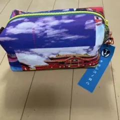 キヨコヨノル ポーチ 首里城柄