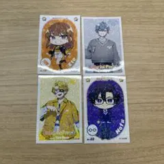 カラフルピーチ　ステッカーコレクション　4枚セット