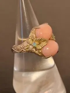 s925 スターローズクォーツ 指輪 ルース カボション 水晶 星 天然石 