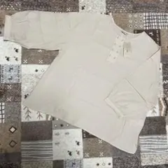 ダブル釦ギャザーブラウスのサムネイル