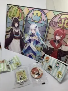 にじさんじ　くら寿司コラボ　3点セット