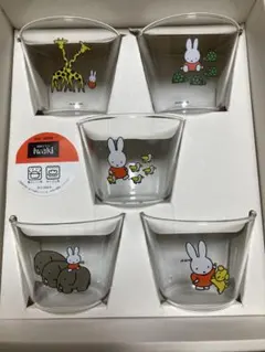 iwaki 耐熱ガラス ミッフィー プリンカップ 5個セット（箱・説明書付き）のサムネイル
