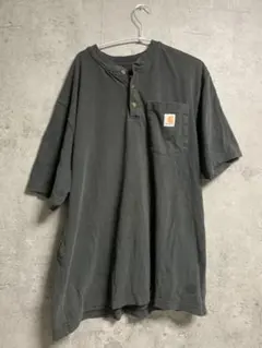 Carhartt ダークグレー Lサイズ ポロシャツ
