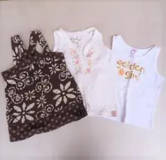 キャミソール・タンクトップ　3点　100～110サイズ