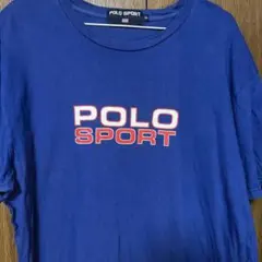 ク*サ様 POLO SPORT 青 Tシャツ LL