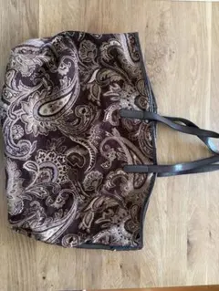 COCO DEAL ペイズリー柄トートバッグ