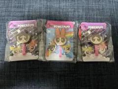 パワーパフガールズ 棒付きフェイスチャーム　3個セット
