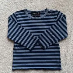 agnès b. 長袖カットソー 6 ネイビー/グレー