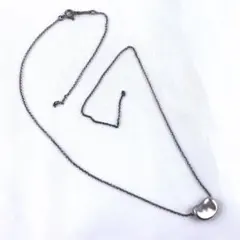 現状品 ティファニー ネックレス ビーン チェーン千切れ シルバー925