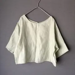 【美品】Discoat ディスコート バックボタン シアーブラウス 前後2WAY