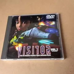 VISITOR VOL.1～3 全3巻 日本初フル3DCGフィギュアニメーション