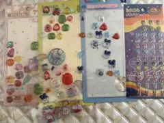 キャラクター3Dシールセット