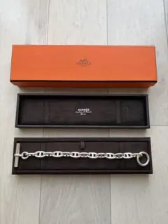 HERMES シェーヌダンクル GM13コマ ブレスレット