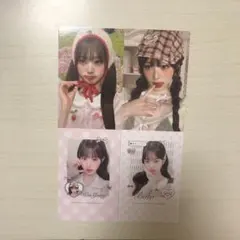 Won Young トレカ　4枚セット　ウォニョン　IVE