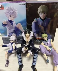 HUNTER×HUNTER フィギュア 4体セット ぬーどるストッパー - メルカリ