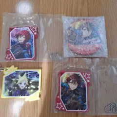 あんさんぶるスターズ！！とプロセカ　くじキーホルダー、缶ミラー