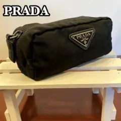 PRADA プラダ テスート ナイロン ポーチ　コスメポーチ ブラック　黒
