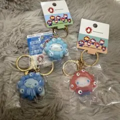 サンリオ シナモン ミャクミャク キーホルダー クリア 推しカラー パステル