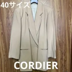 CORDIER ベージュ ジャケット　コート　40サイズ