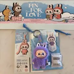 PIN FOR LOVE - THE MONSTERS イニシャル ラブブ T