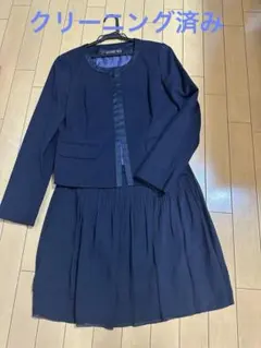 【Reflect 】9号 ノーカラージャケット& プリーツスカート セット