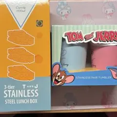 Tom and Jerry ステンレス製ランチボックスとタンブラーセットのサムネイル