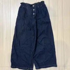 デニムワイドパンツ ボトムス