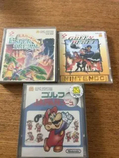 ファミコンソフト3点セット