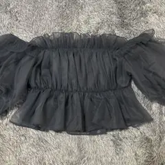 スナイデル　snidel フリルオフショルダー　トップス