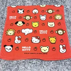 「ハローキティ バスタオル 大判 75×140cm サンリオ 記名あり」