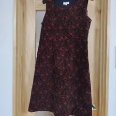 LAURA ASHLEY ペイズリー柄ワンピース 11号