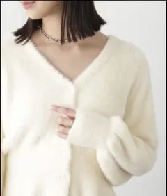 「FREE'S MART」 ニット カーディガン ライトグリーン レディース